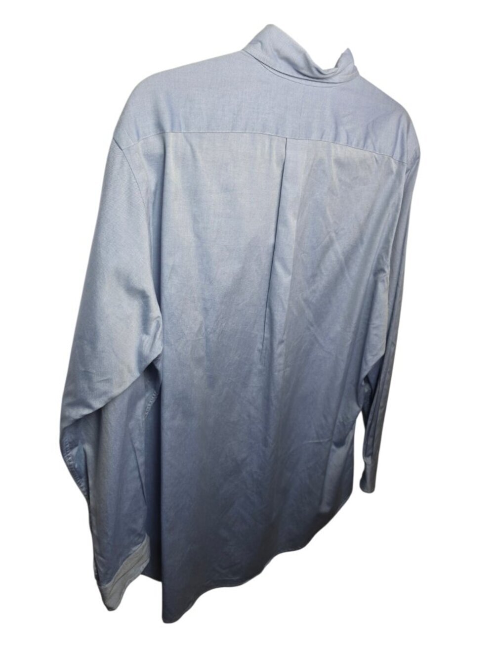 Ralph Lauren Button Down Men's Men's Longe-Sleeve Blue Dress Shirt Sz 16( 32/33) - Picture 2 of 5